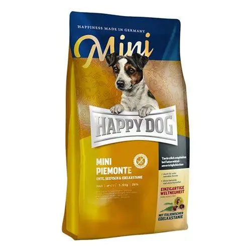 Happy Dog MİNİ PİEMONTE Tahılsız Ördekli ve Kestaneli Köpek Maması 4 Kg