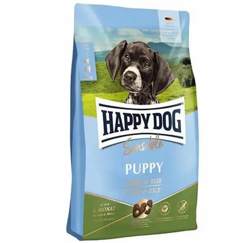 Happy Dog Sensitive Puppy Kuzu Ve Pirinçli Yavru Köpek Maması 10 Kg