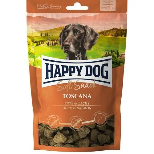 Happy Dog Soft Snack Toscana Ördek/Somonlu Köpek Ödülü 100 gr