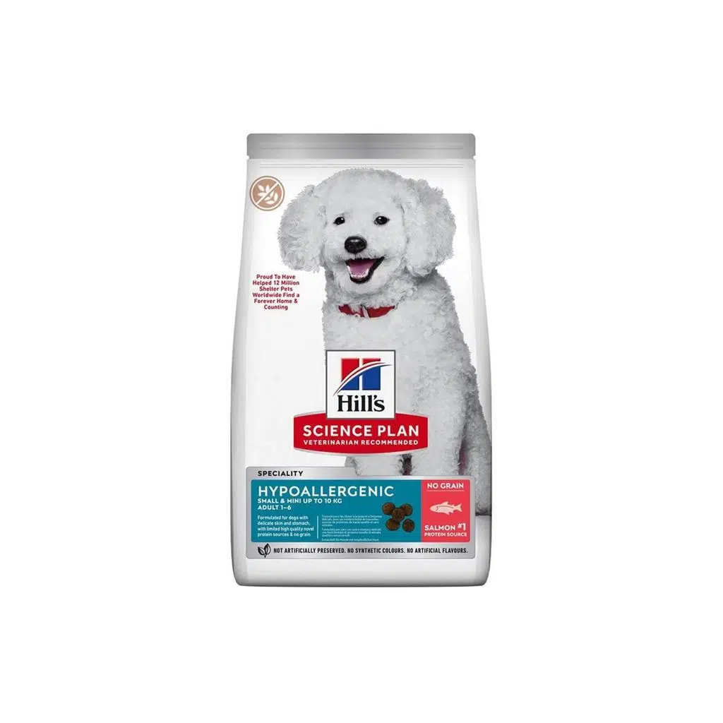 Hills Dog Hypoallergenic Tahılsız Somonlu Small Mini Adult Köpek Maması 1.5kg
