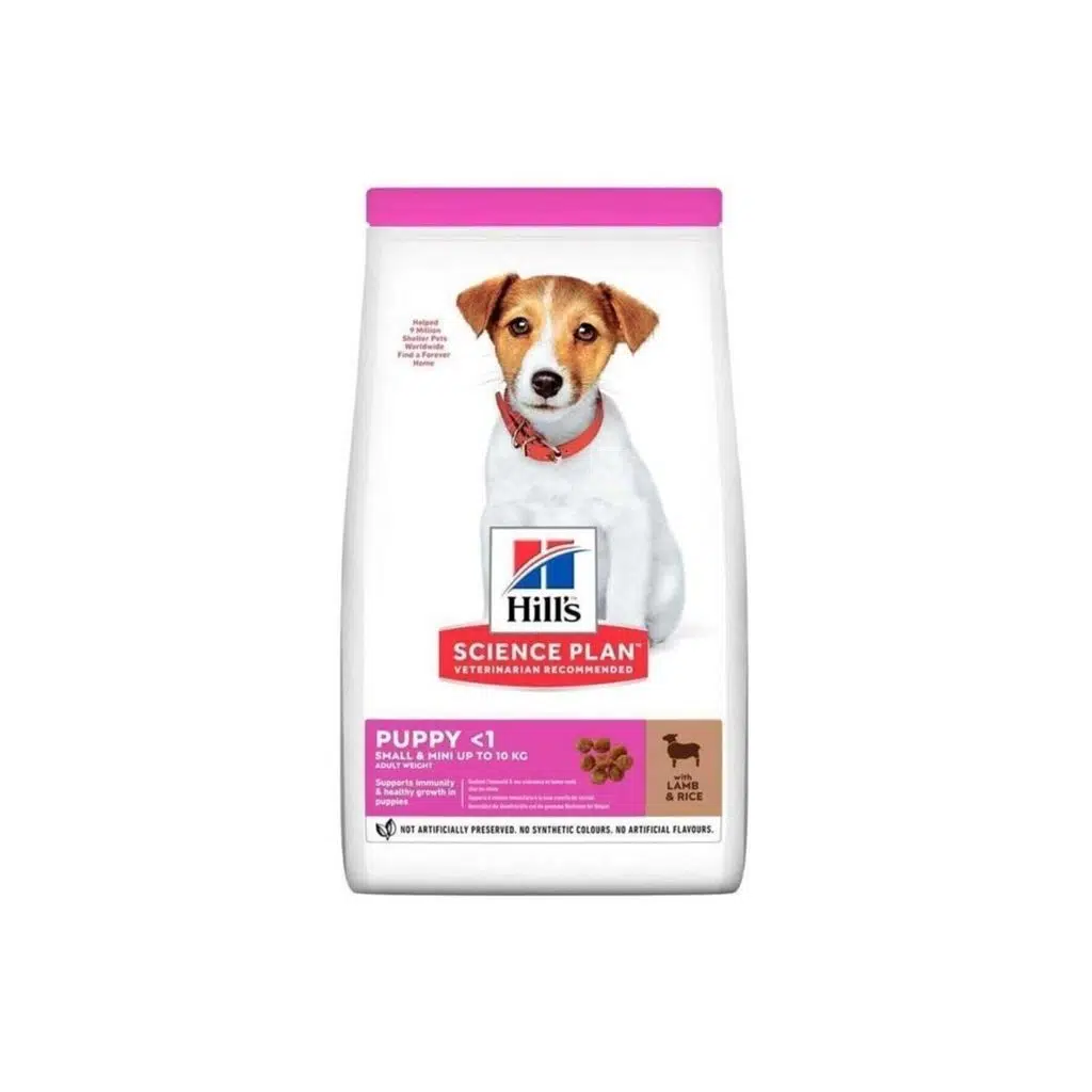 Hills Dog Puppy Kuzulu ve Pirinçli Küçük Irk Yavru Köpek Maması 1,5kg