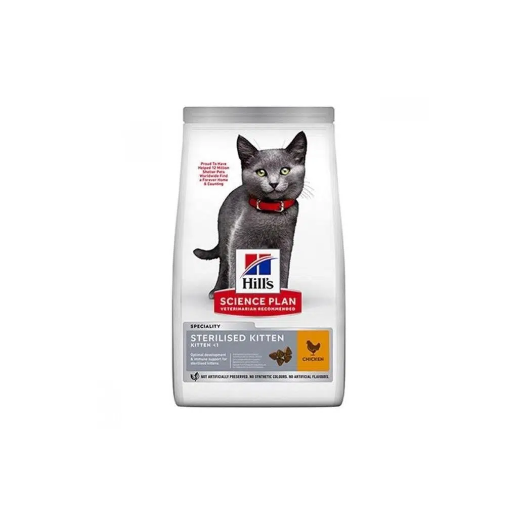 Hills Kitten Sterilsed Yavru Kısır Kedi Maması 1,5 Kg