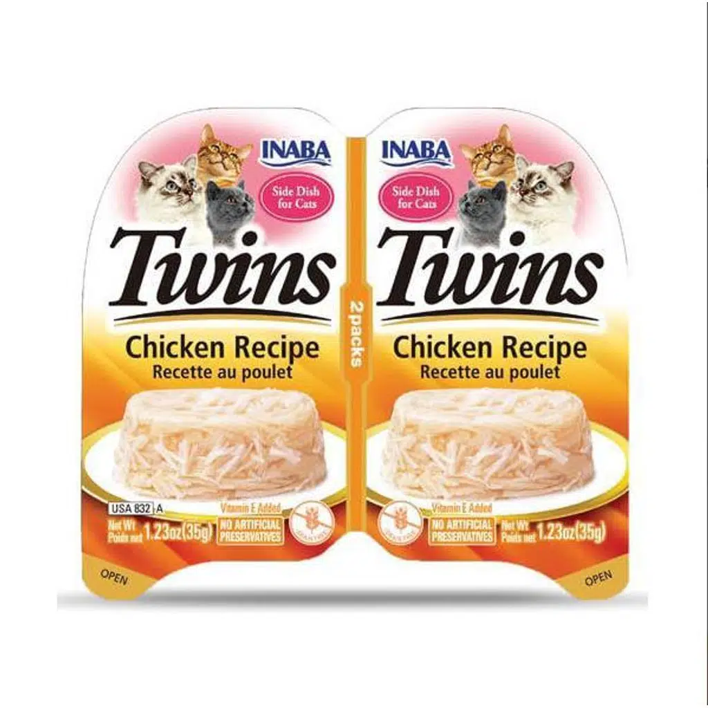 Inaba Twins Jöle İçinde Tavuklu Yetişkin Kedi Konservesi 35 Gr 2 Adet