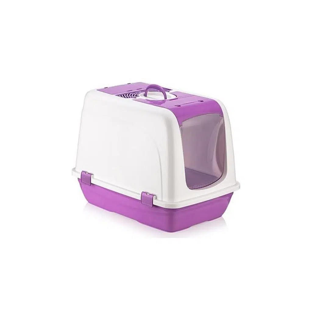 Zampa Kapalı Filtreli Kedi Tuvaleti 37x40x40 cm