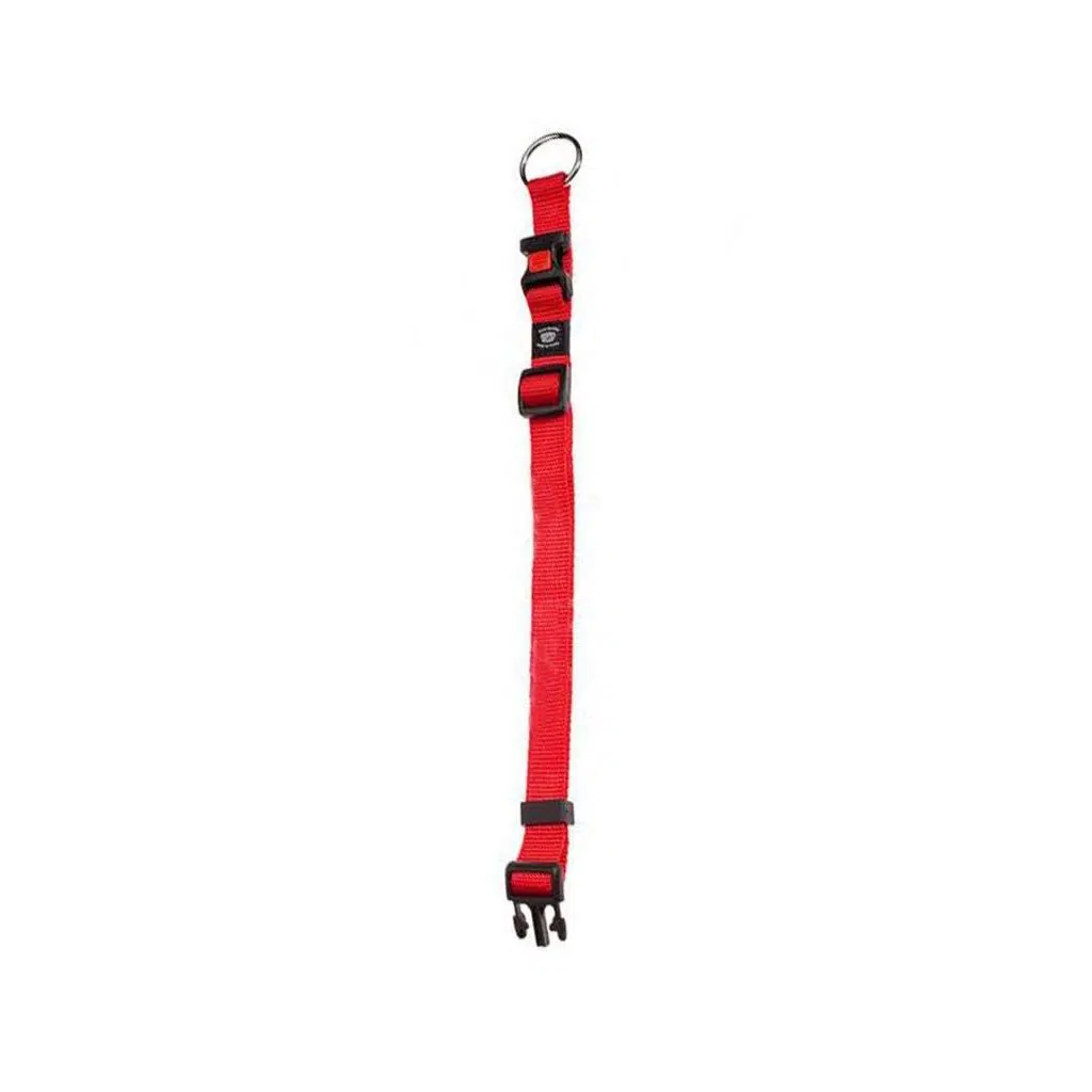 Karlie kilitli boyun tasma S 30/45 CM KIRMIZI
