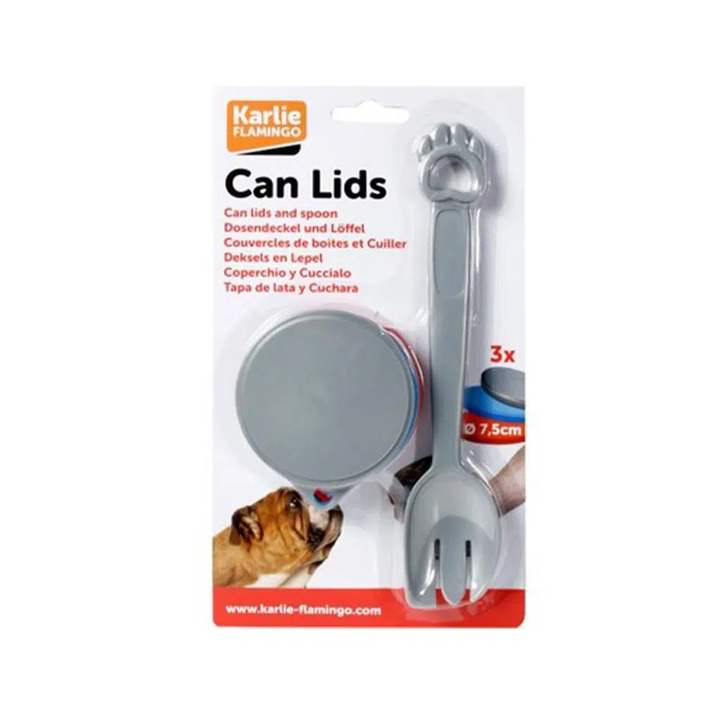Karlie Konserve Mama Kapağı+Kaşık 7 Cm 3 Lü