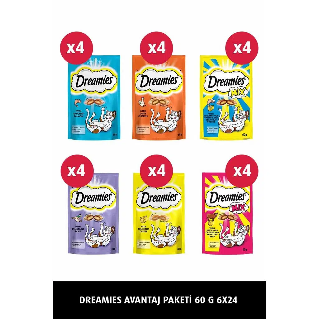 Kedi Ödül Maması Karışık 60 gr X 24 Adet