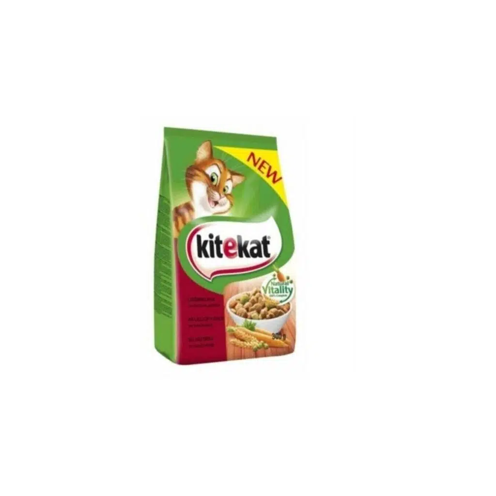 Kitekat Biftekl, Sebzeli Kuru Mama 300 Gr