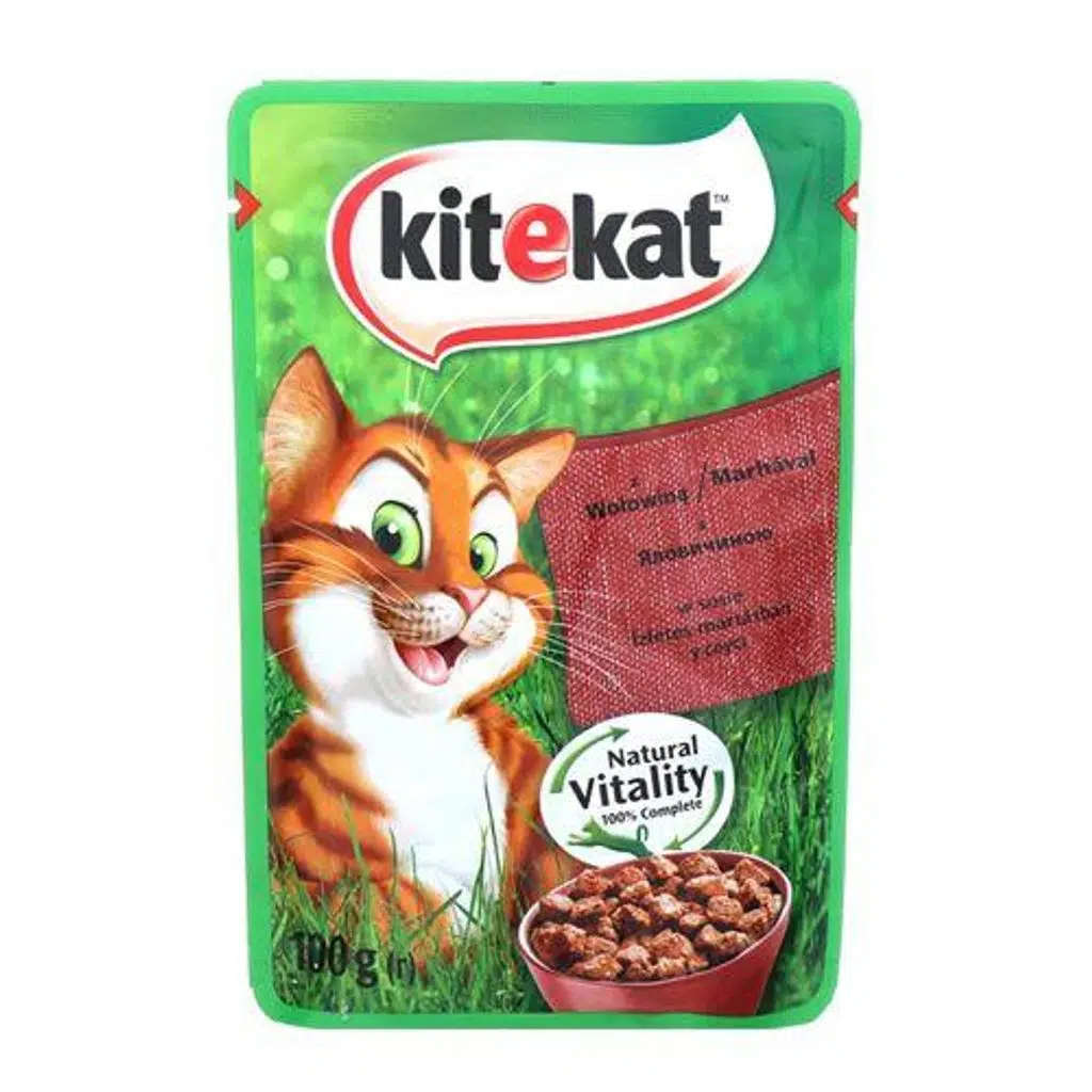 Kitekat Sığır Etli Kedi Konservesi 100 g