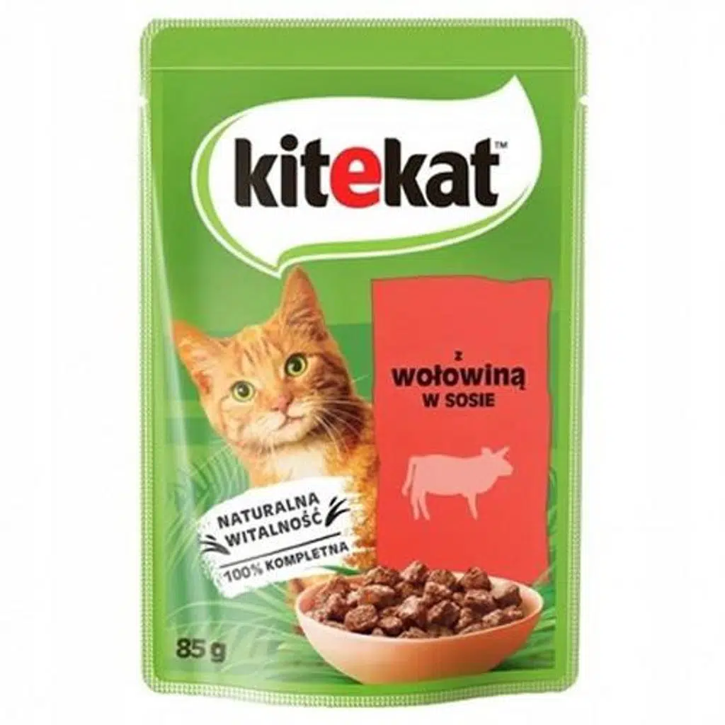 Kitekat Sığır Etli Kedi Yaş Maması 85 Gr