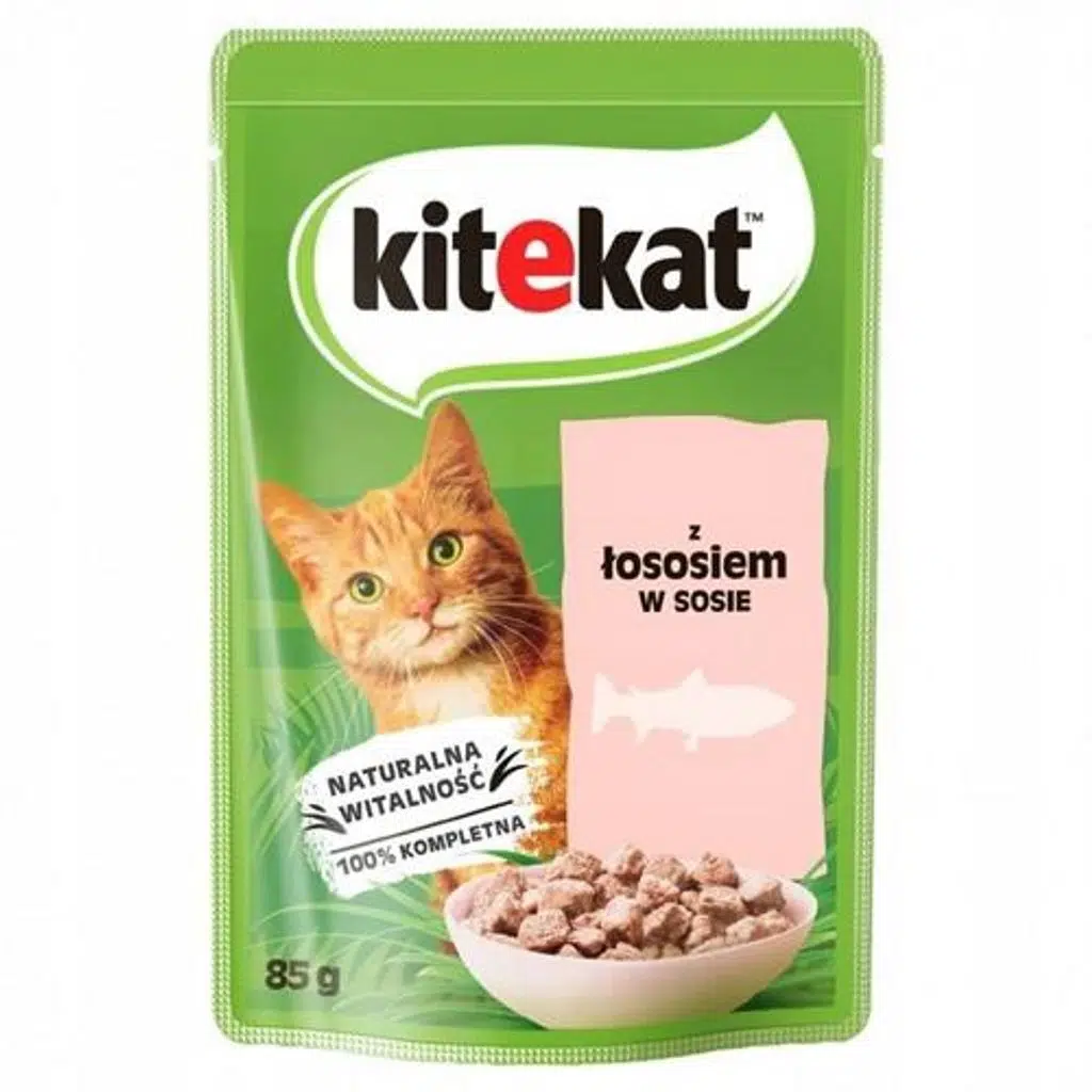 Kitekat Somonlu Kedi Yaş Maması 85 Gr