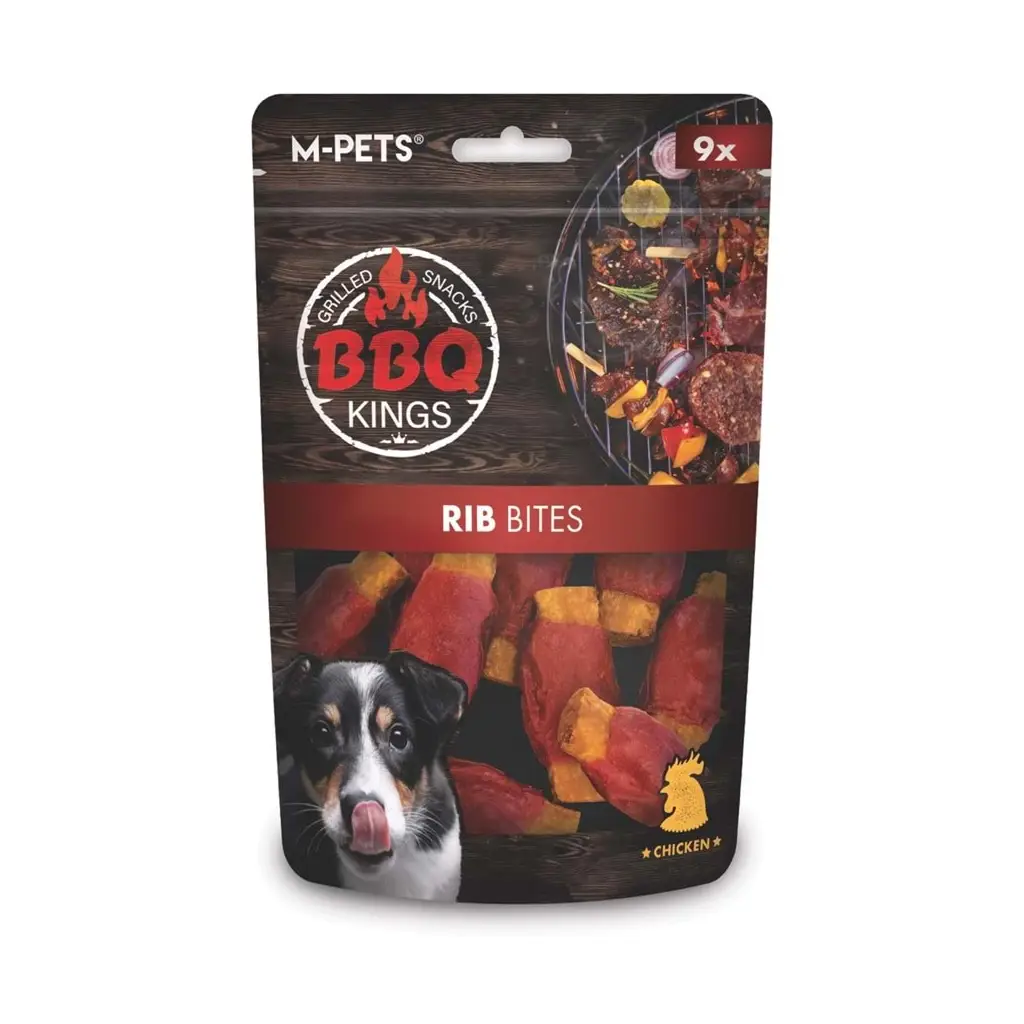 M-PETS BBQ KINGS RIB BITES CHICKEN ÖDÜL 115GR