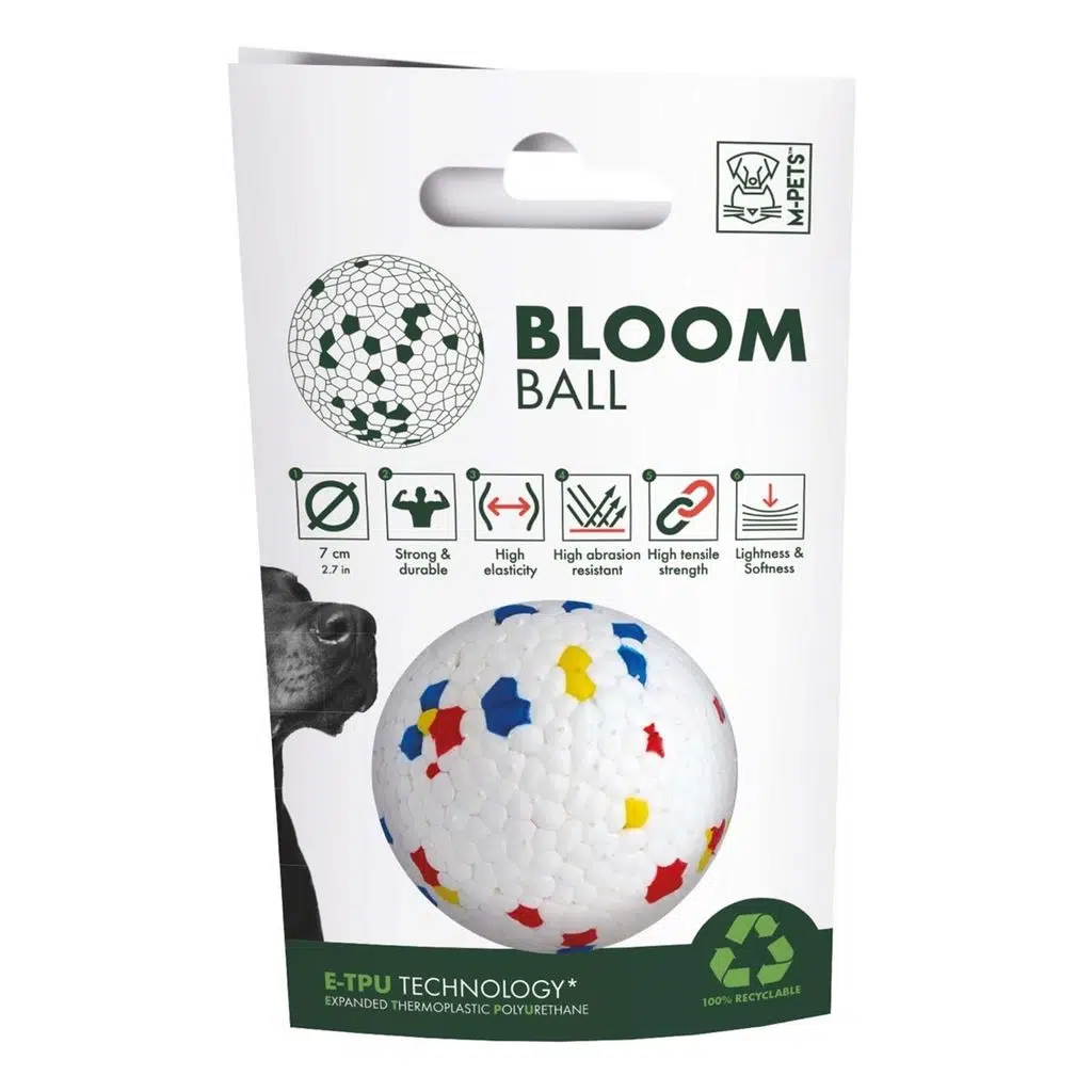 M-PETS BLOOM BALL OYUN TOPU PARÇALANMAZ MİX COLOR