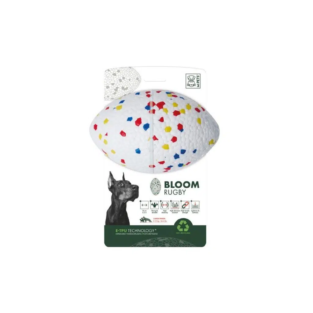 M-PETS BLOOM RUGBY PARÇALANMAZ RUGBY TOPU