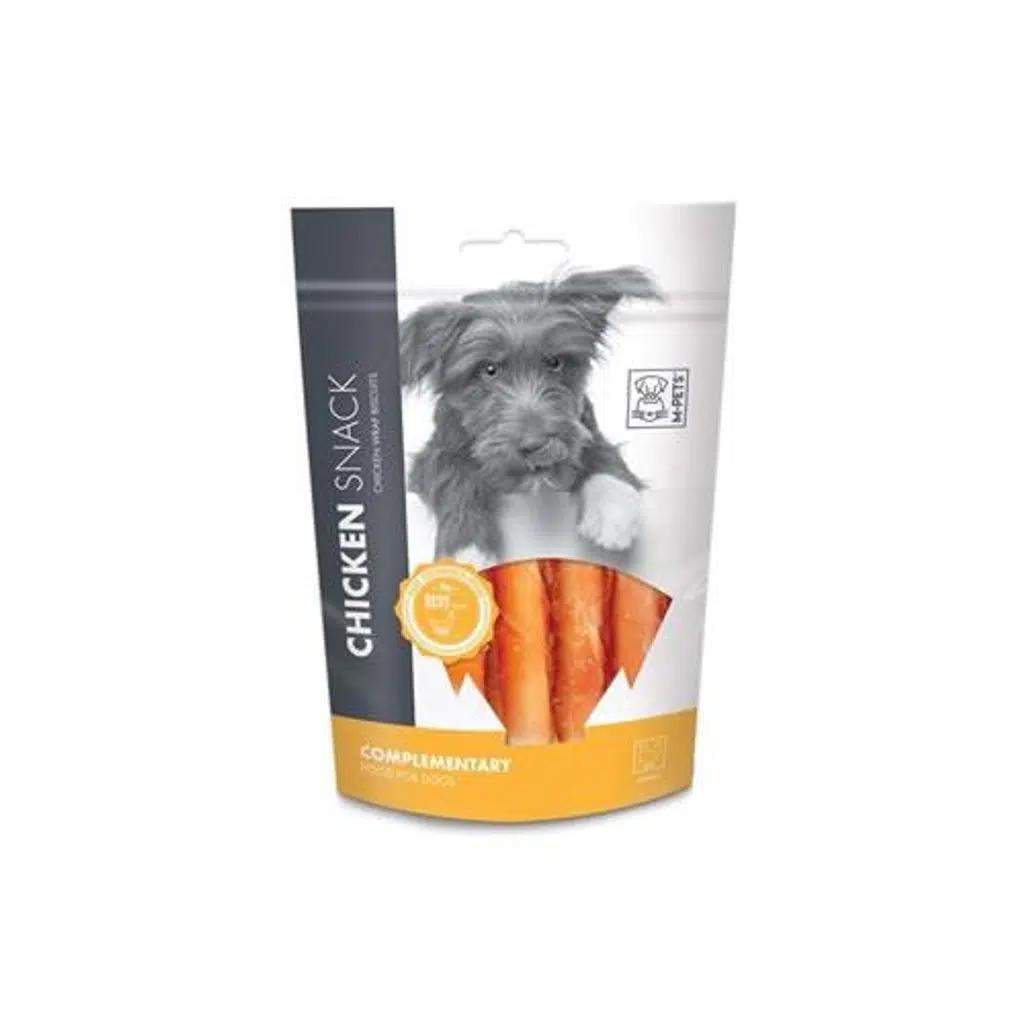 M-Pets Chicken Wrap Biscuits Tavuklu Köpek Ödülü 80gr