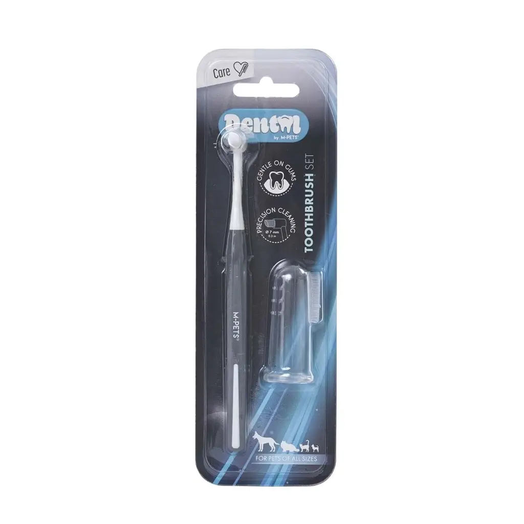 M-PETS DENTAL DİŞ FIRÇASI SET 2Lİ