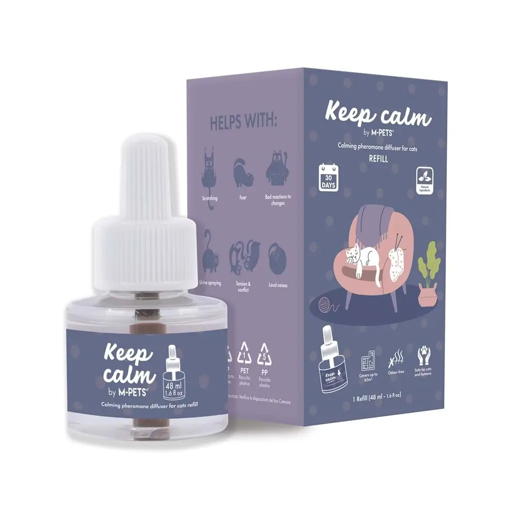 M-PETS KEEP CALM KEDİ SAKİNLEŞTİRİCİ YEDEK DİFFUSER 48ML