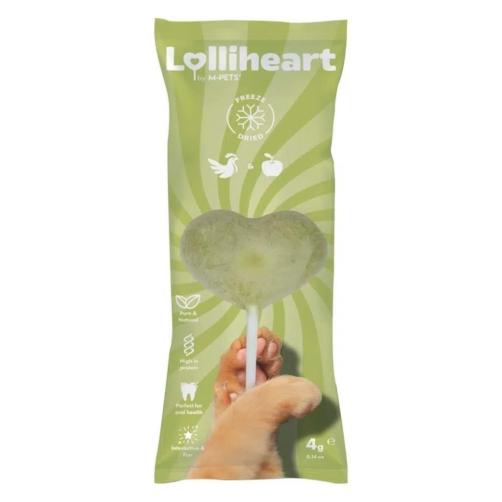 M-PETS LOLLİHEART ELMALI KEDİ ÖDÜLÜ 4GR