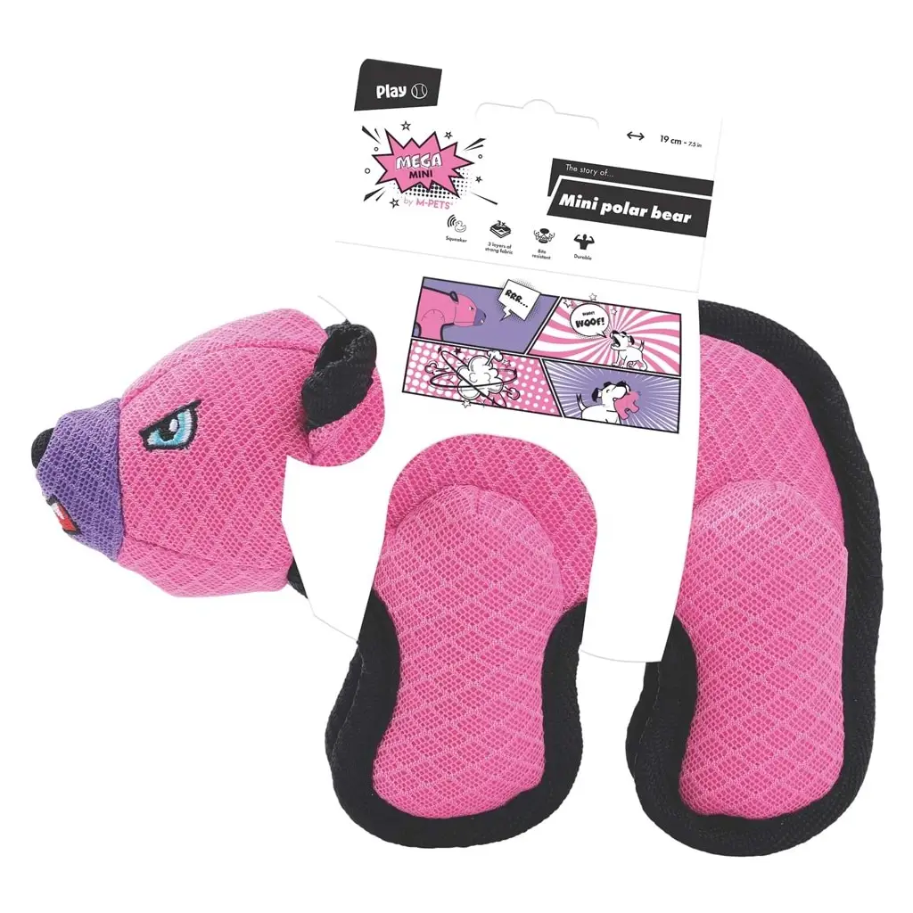 M-PETS MEGA MİNİ POLAR BEAR KÖPEK OYUNCAĞI