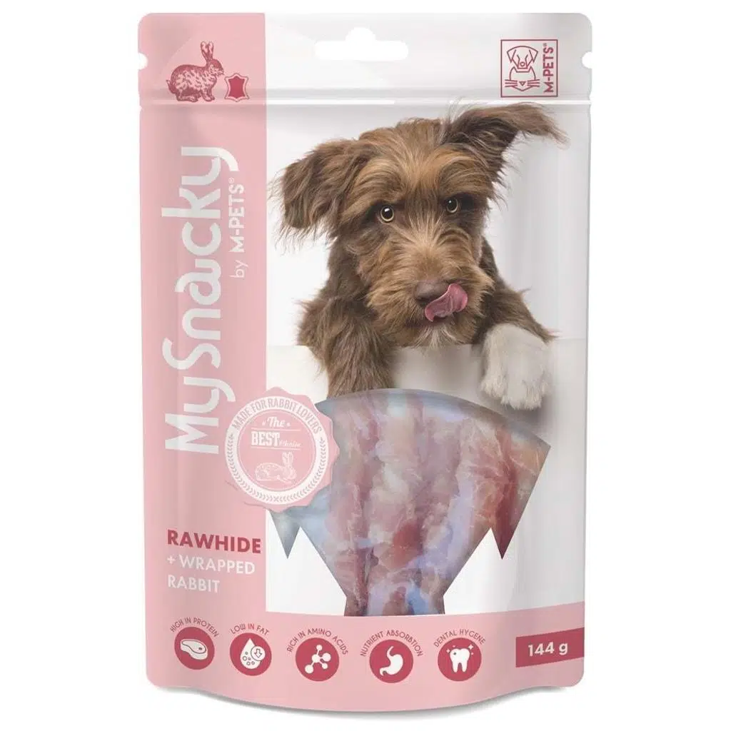 M-PETS MY SNACKY RABBIT RAWHIDE CRUNCHY KÖPEK ÖDÜLÜ 144GR