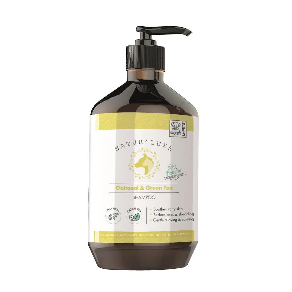 M-Pets Naturluxe Yulaf ve Yeşil Çaylı Köpek Şampuanı 500ml
