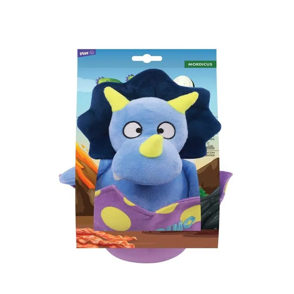 M-PETS PLAY DİNO MORDICUS PASTIRMA AROMALI KÖPEK OYUNCAĞI