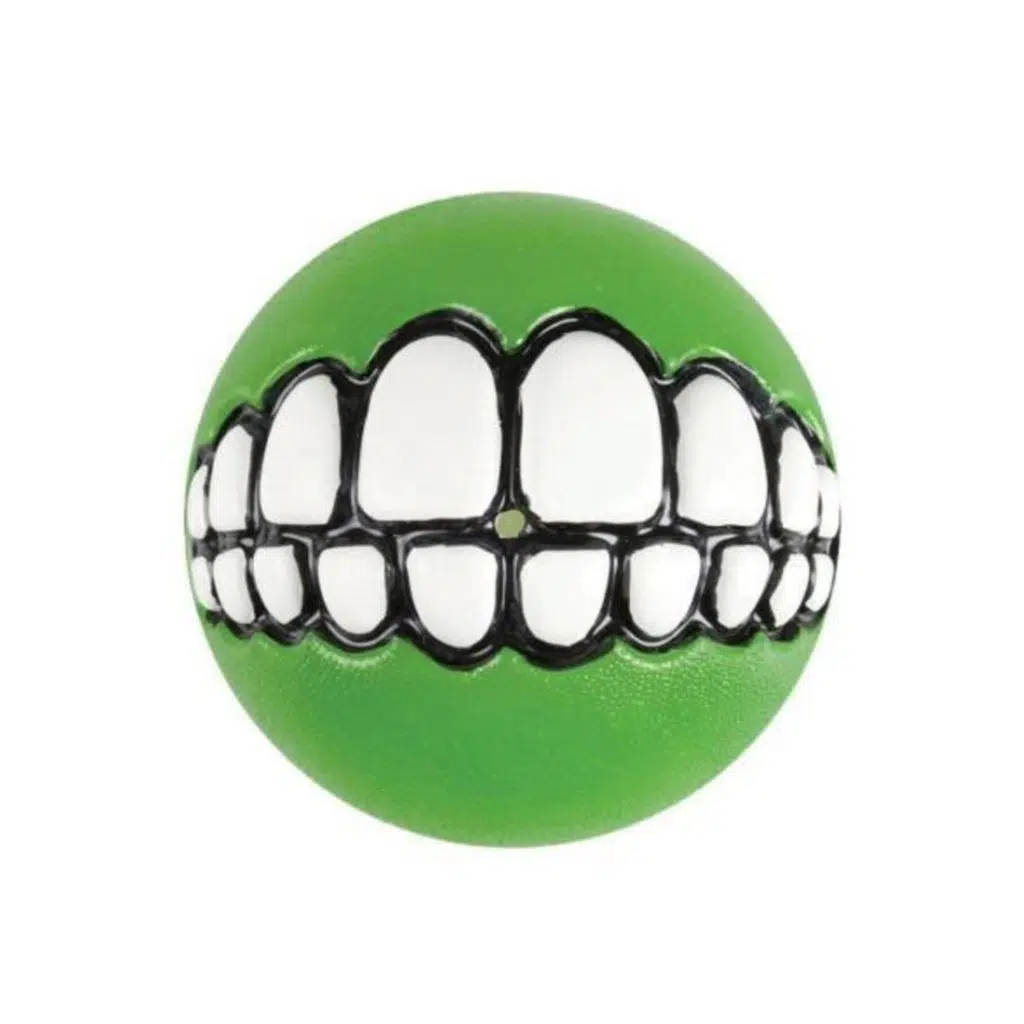 Rogz Toyz Grinz Ödül Hazneli Köpek Oyun Topu 4,5 CM LIME
