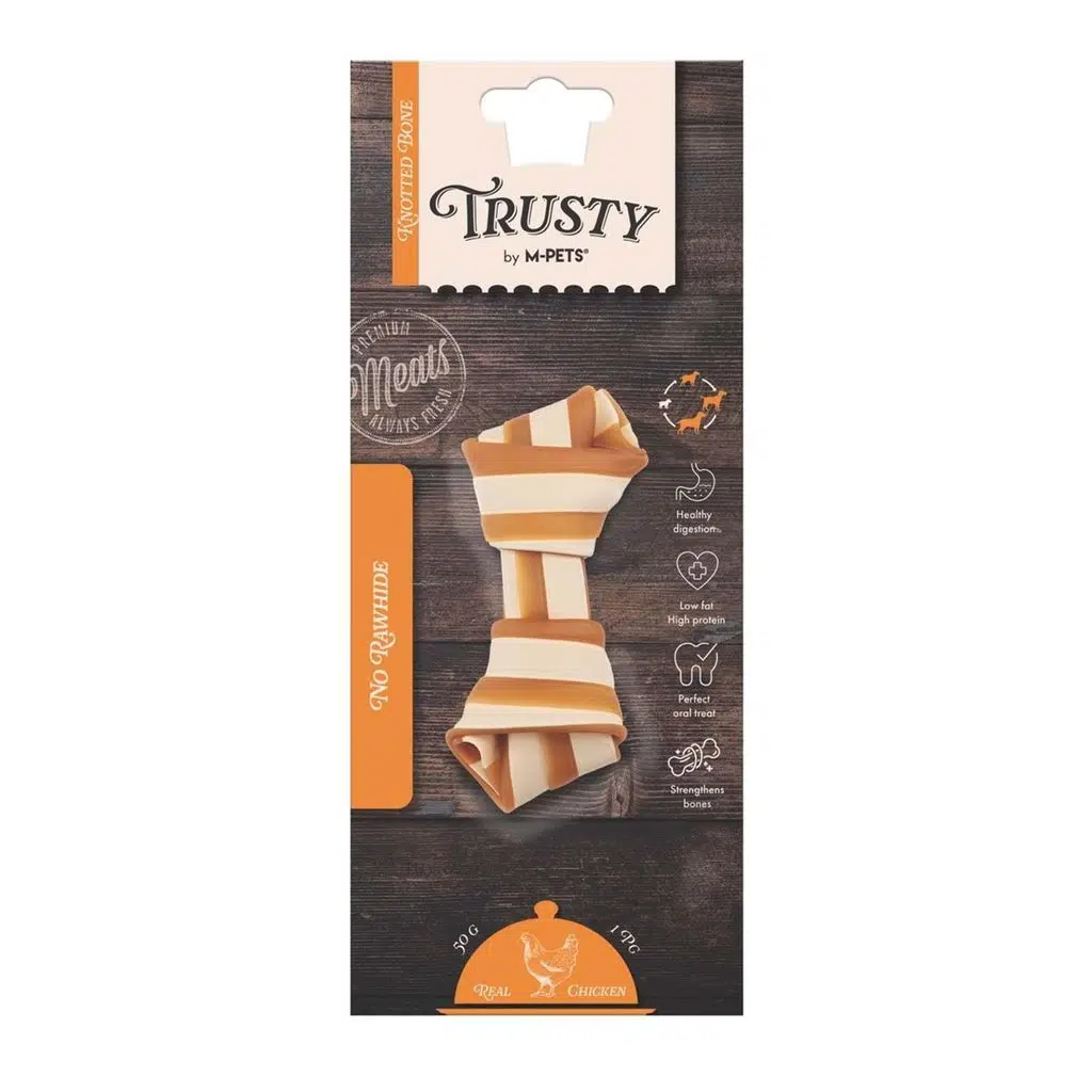 M-PETS TRUSTY CHICKEN TATLI PATATESLİ ÖDÜL 50GR/11,5CM
