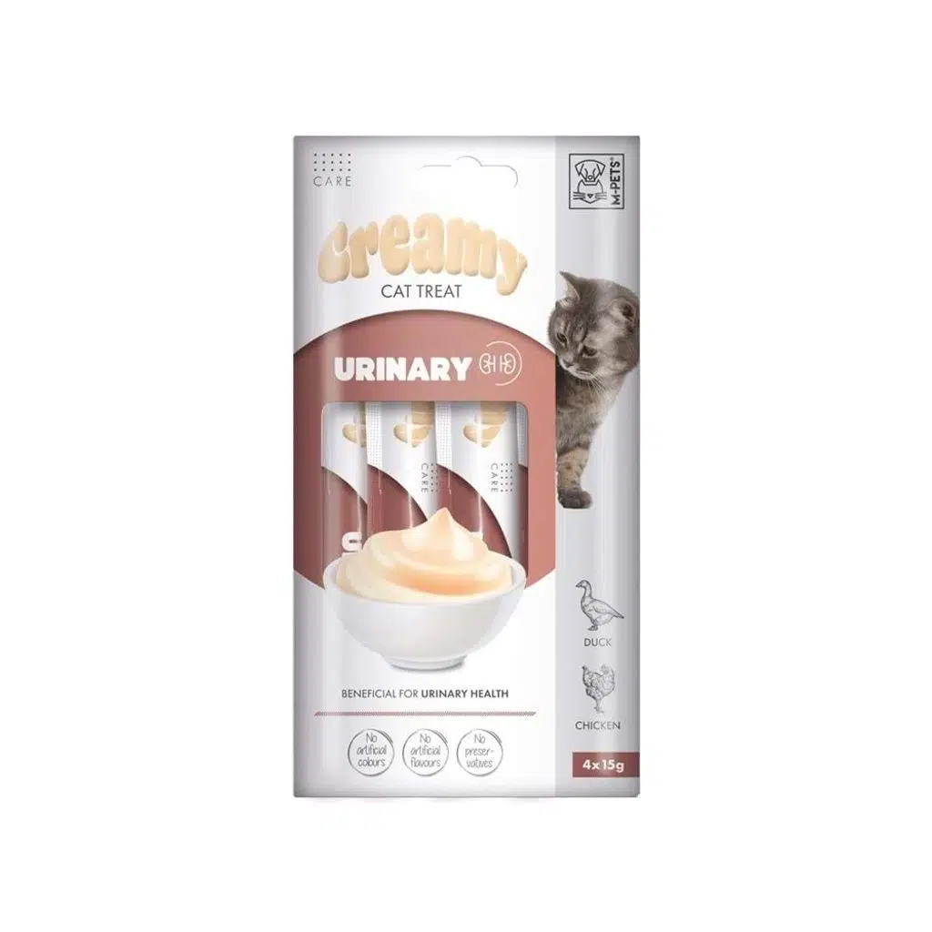 M-PETS Urinary Creamy Kedi Ödülü 4X15GR