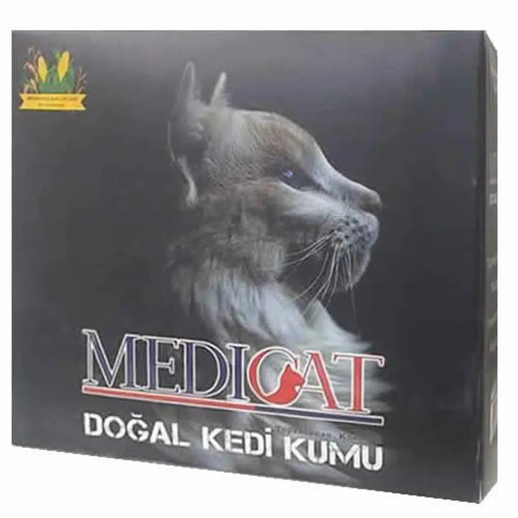 Medicat Mısır Lifli Kedi Kumu 8 Lt