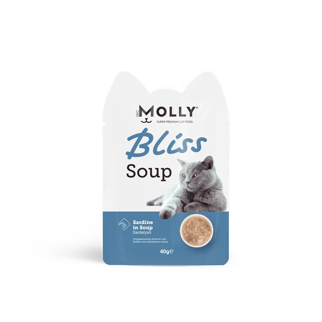 Molly Bliss Sardalyalı Kedi Çorbası 40 gr