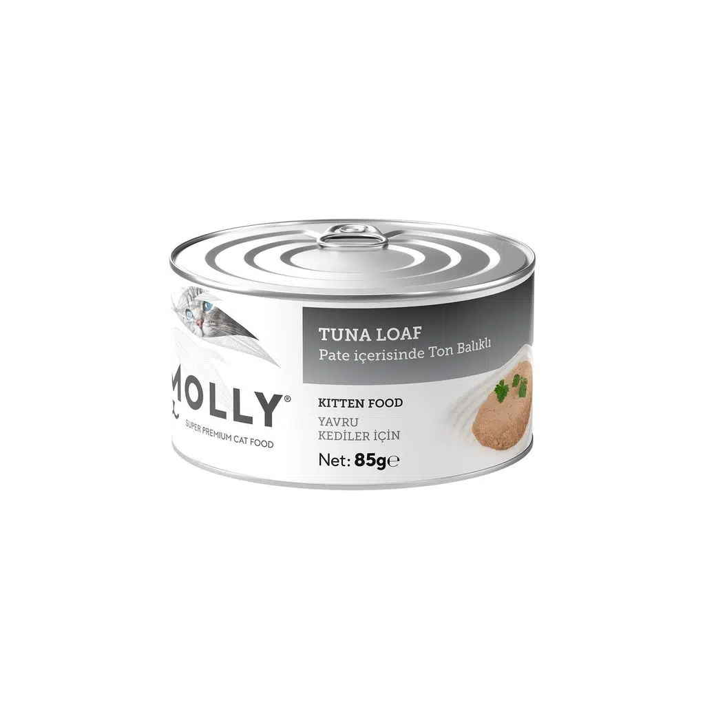 Molly konserve Yavru Kedi Ton Balıklı Pate 85 Gr