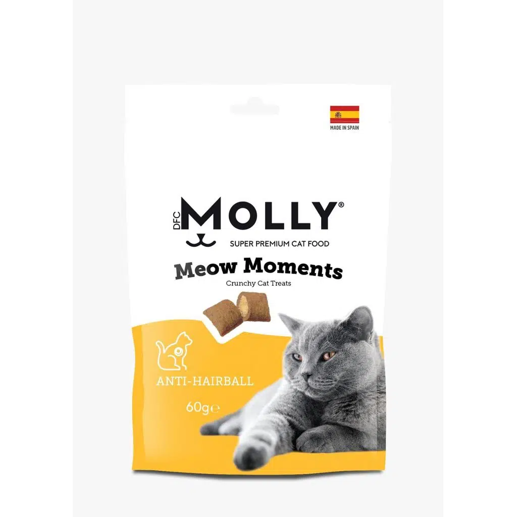 Molly Meow Moments Tüy Yumağı Kontrolü Kedi Ödül Maması 60 Gr