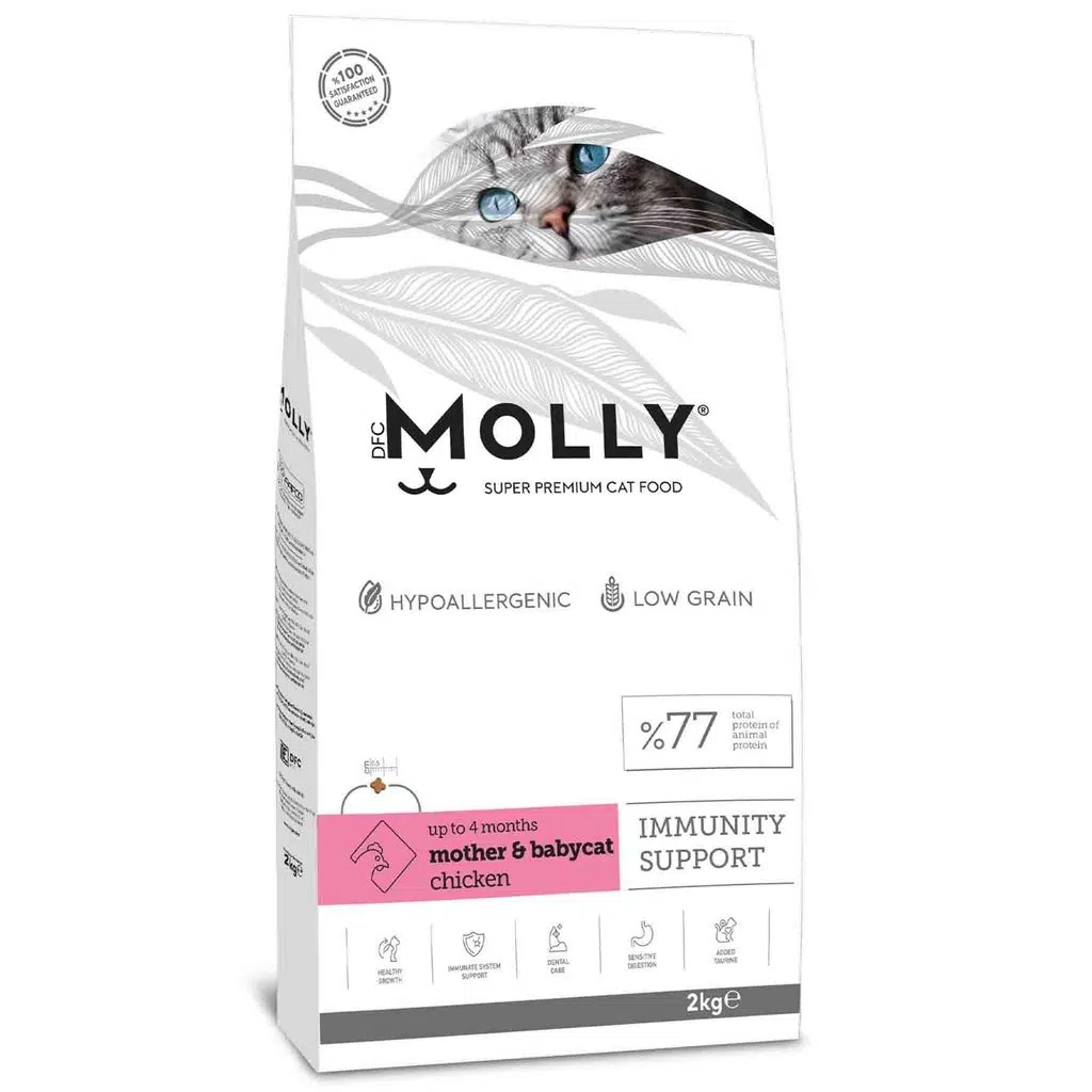 Molly Mother Babycat Yavru Kedi Maması Tavuklu 2 Kg
