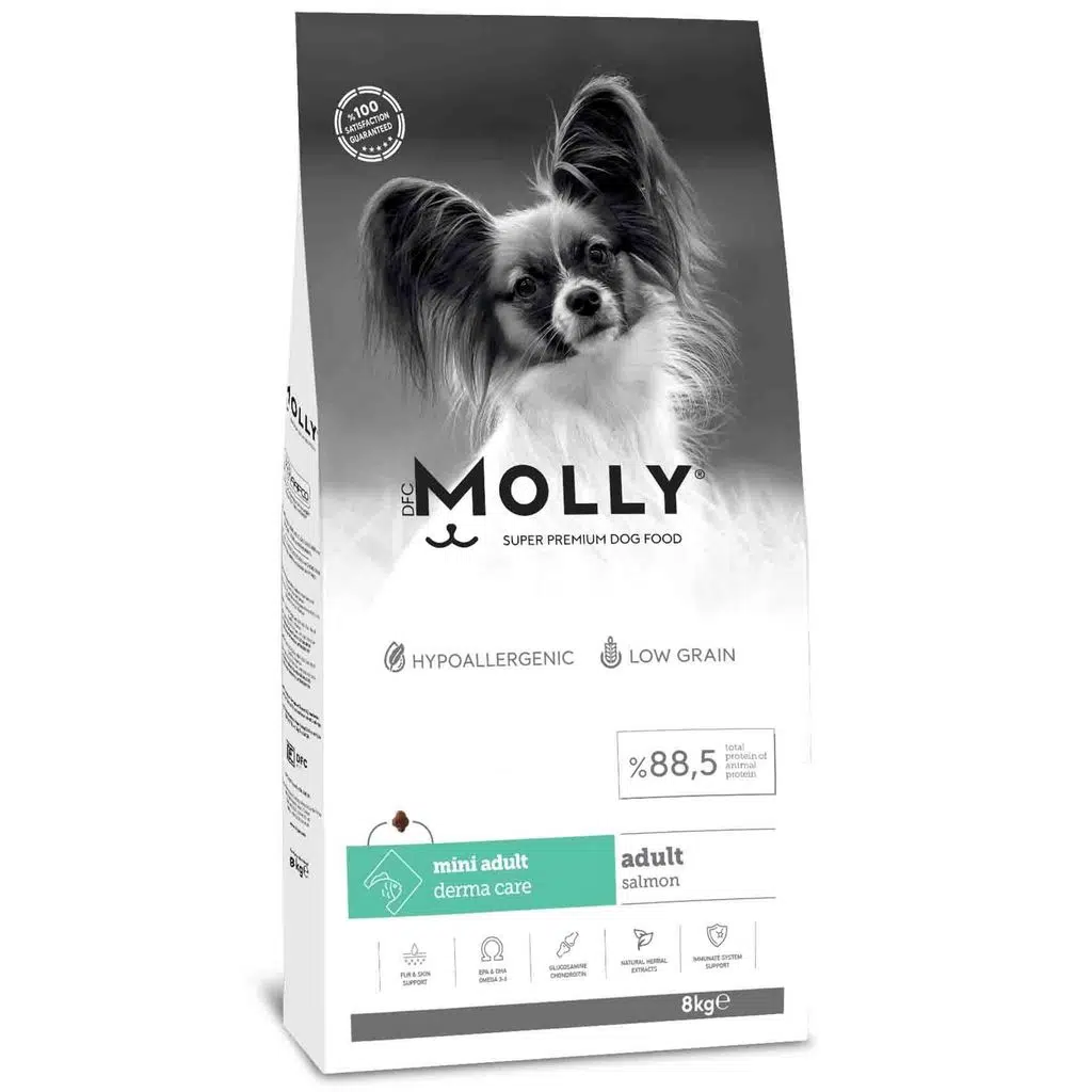 Molly Somonlu Mini Irk Köpek Maması 8kg