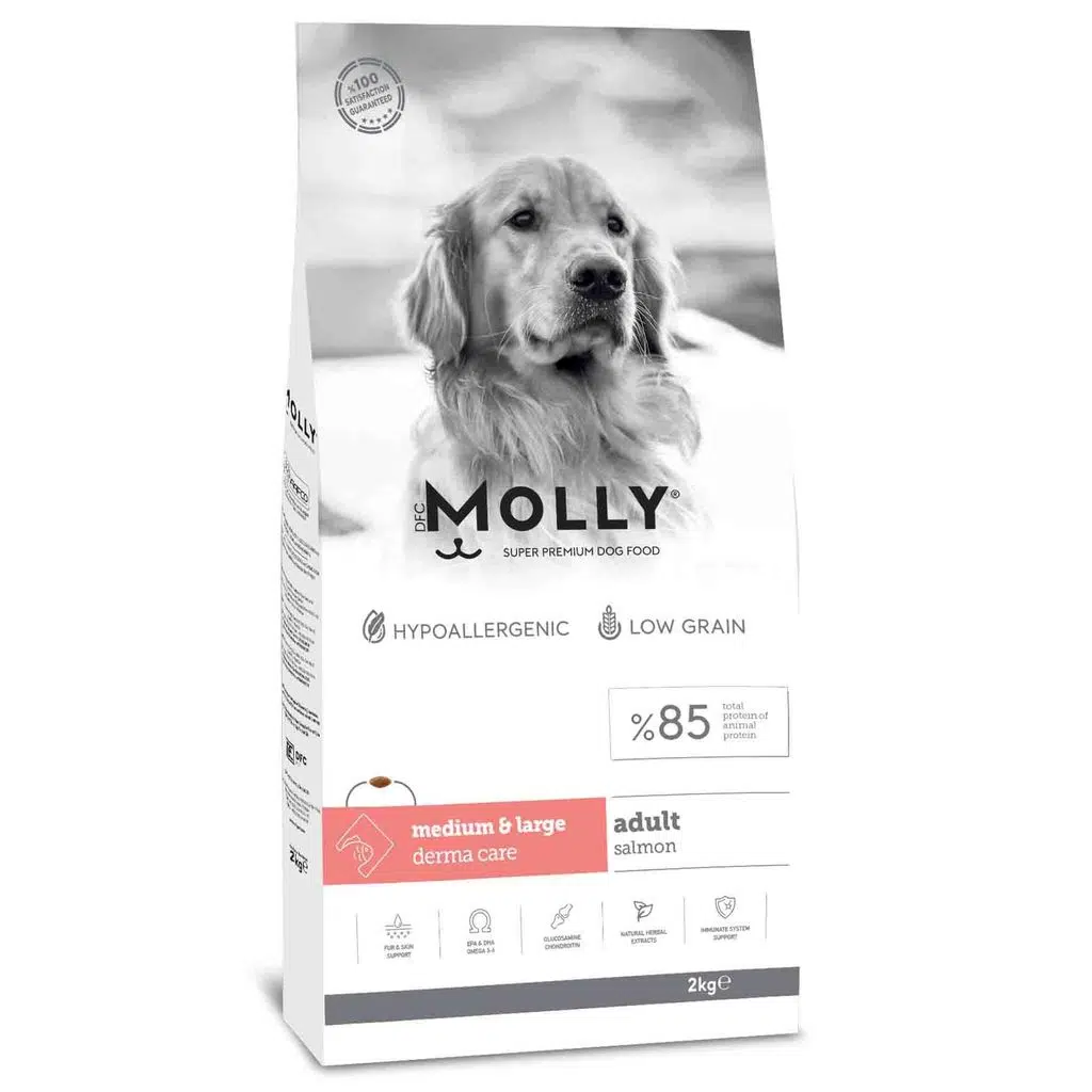 Molly Somonlu Orta ve Büyük Irk Köpek Maması 2kg