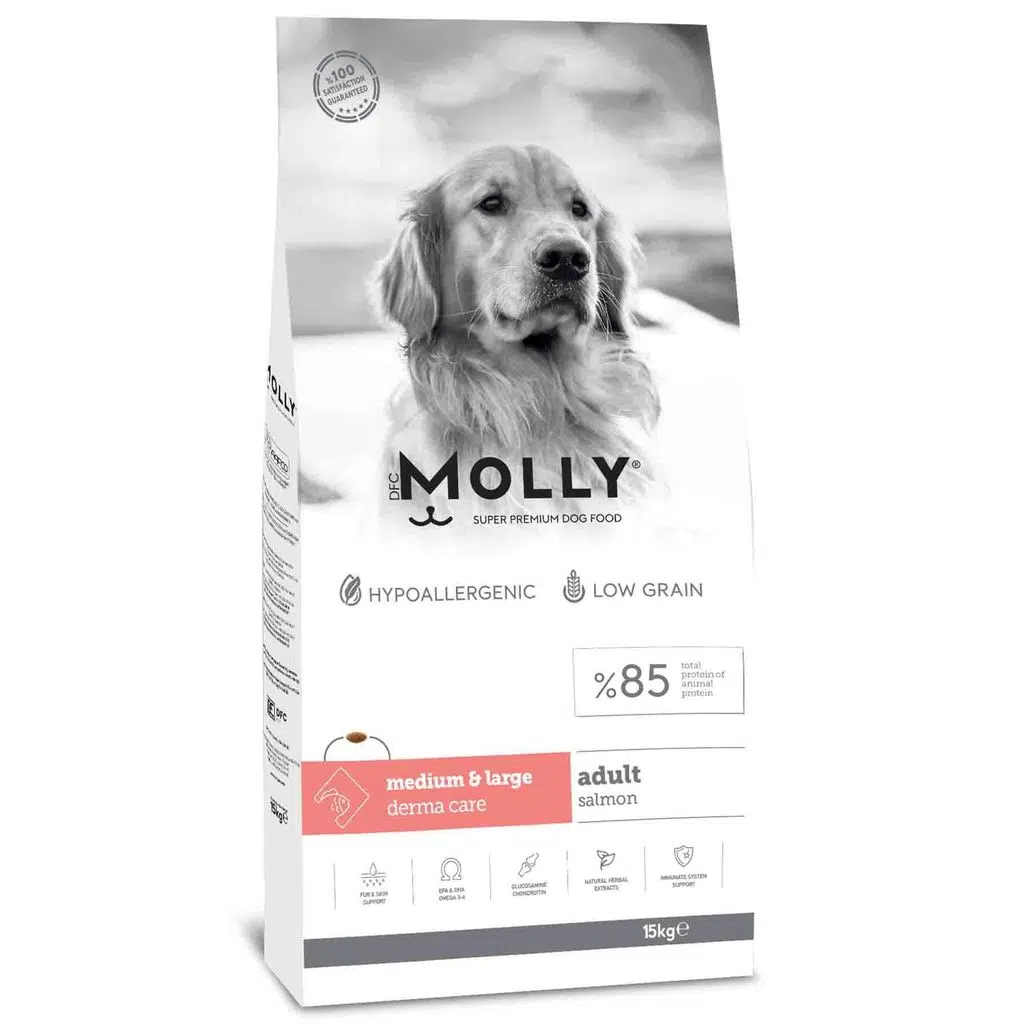 Molly Somonlu Orta ve Büyük Irk Köpek Maması 15 Kg