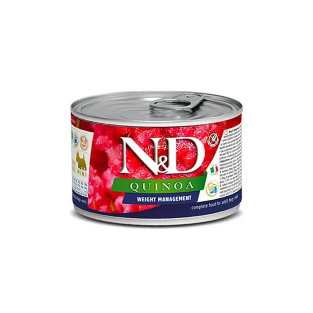 ND Dog Quınoa Weıght/Kuzu/Brokoli/Kuşkonmaz Köpek Konservesi 140 Gr