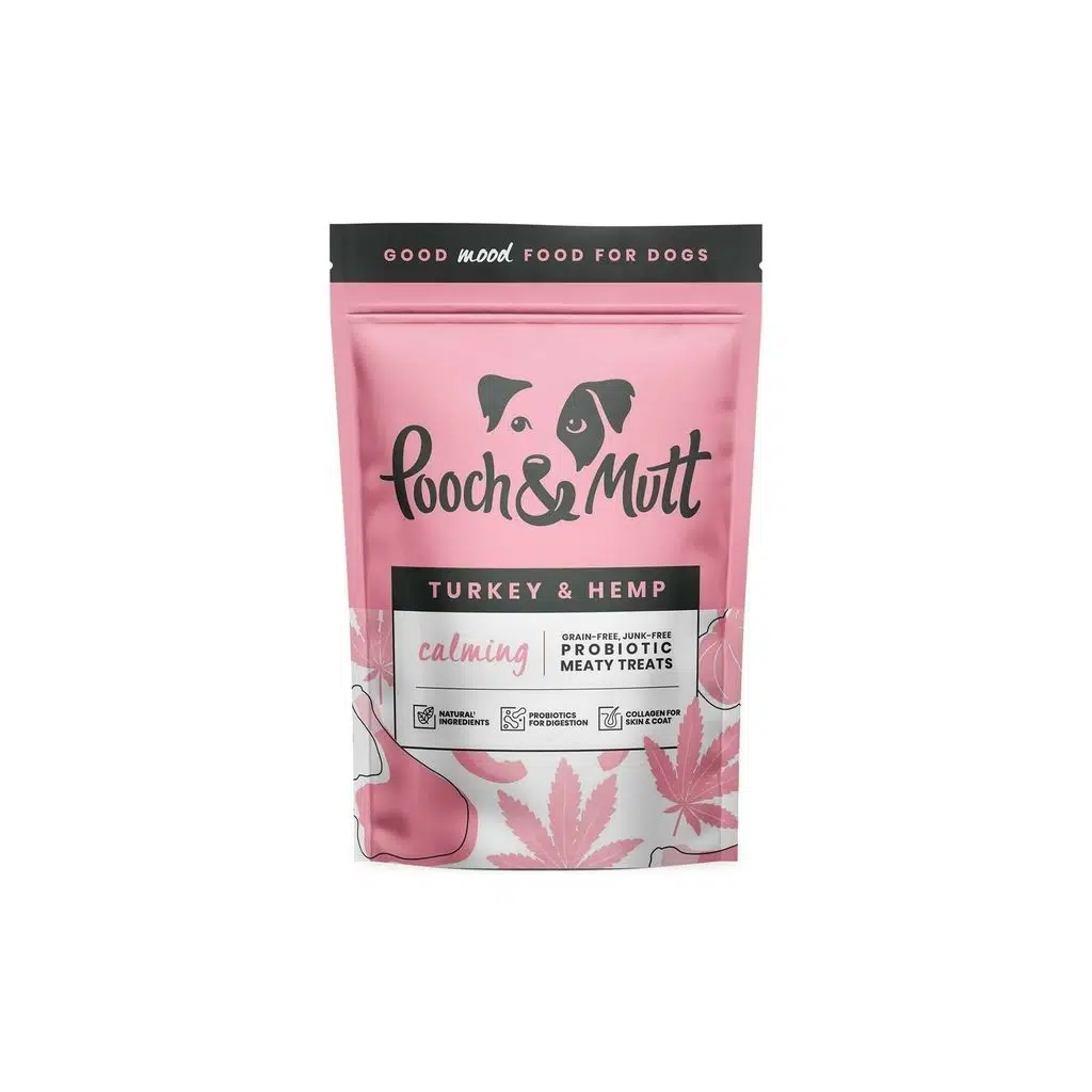 Natura Pooch Mutt Sakinleştirici Hindi&Kenevir Tahılsız Etli Ödül 120 Gr