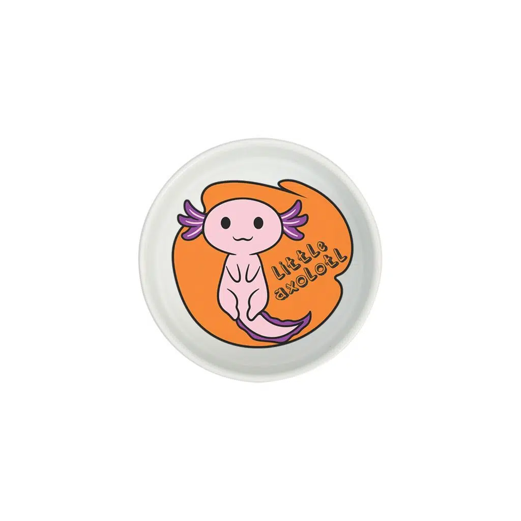 Natura Seramik Mama Kabı Axolotl 250 ml 13 cm