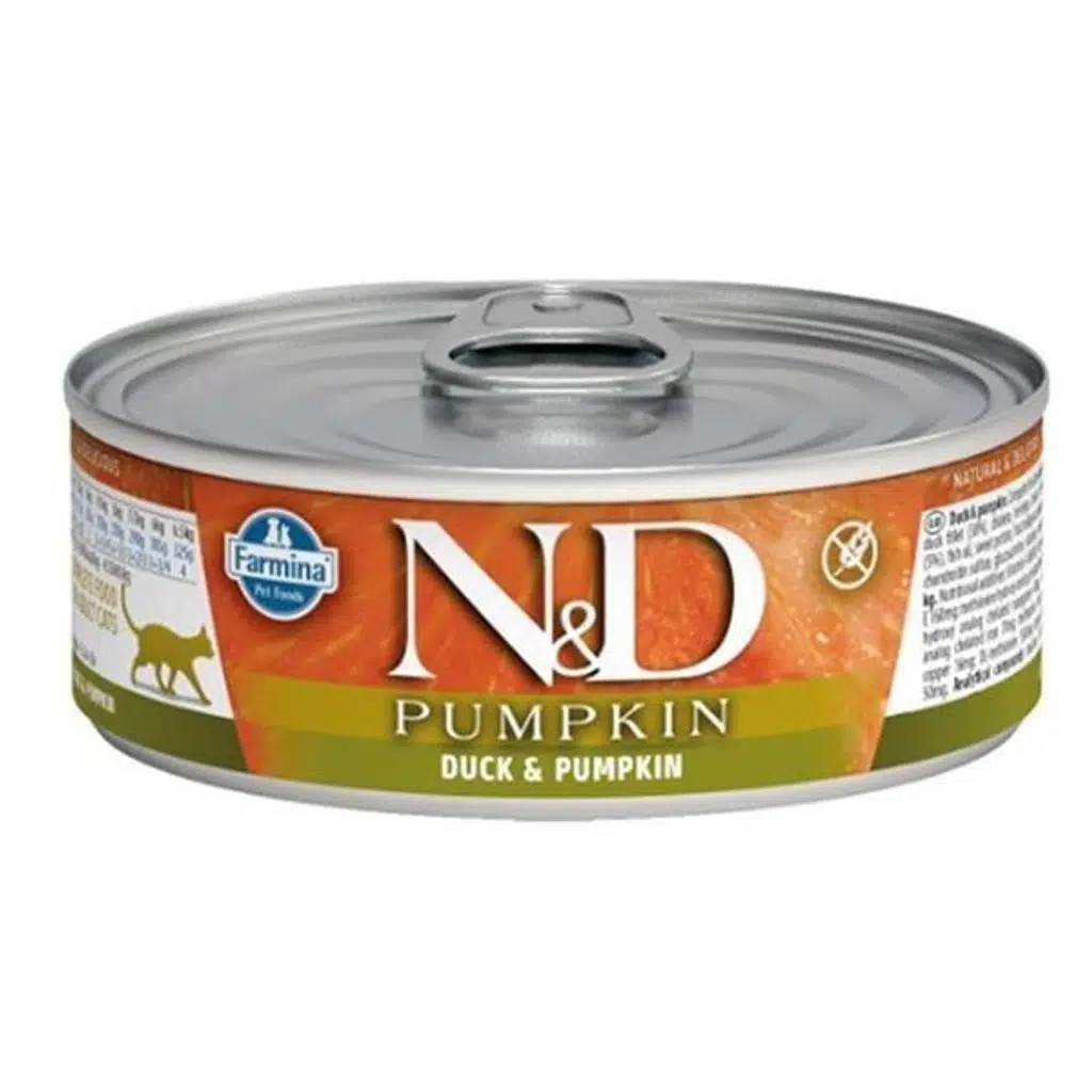 ND Cat Pumkin Ördek Etli Kedi Konservesi 70Gr
