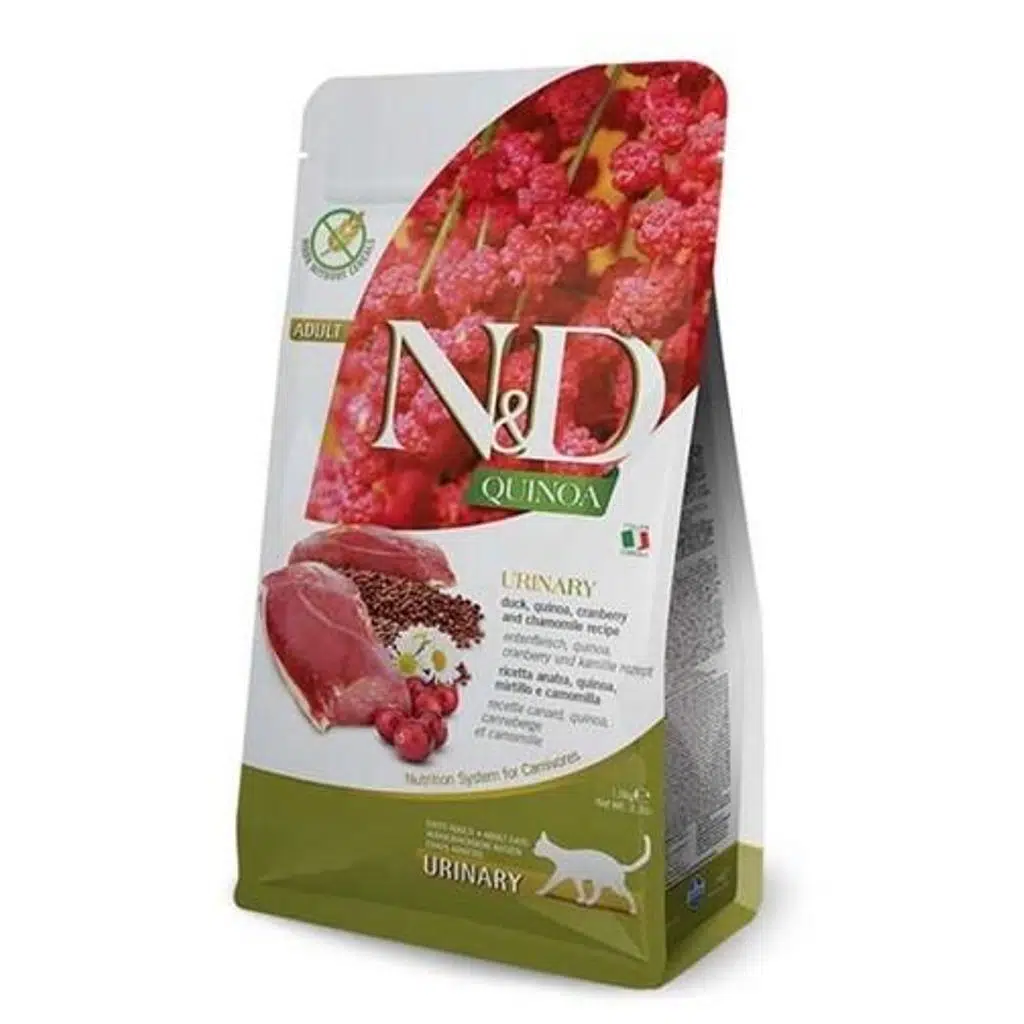 N&D Quinoa Tahılsız Urinary Ördek Kedi Maması, 1,5 Kg
