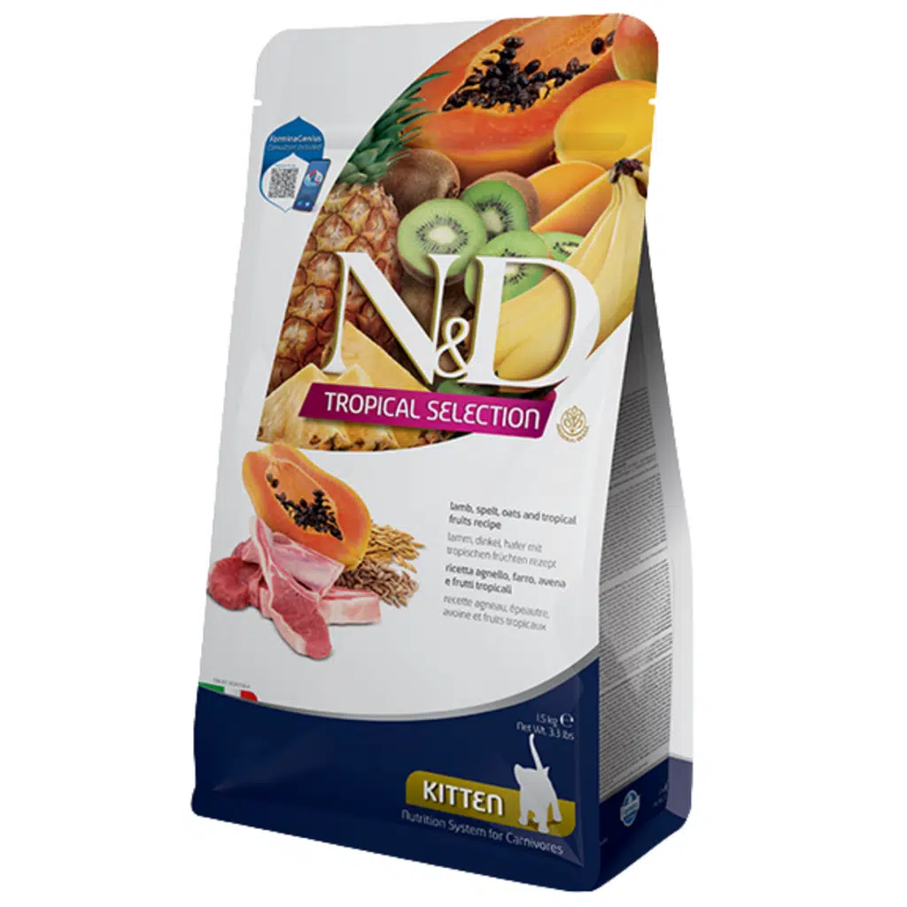 ND Cat Tropical Kuzulu Yavru Kedi Maması 1.5 Kg