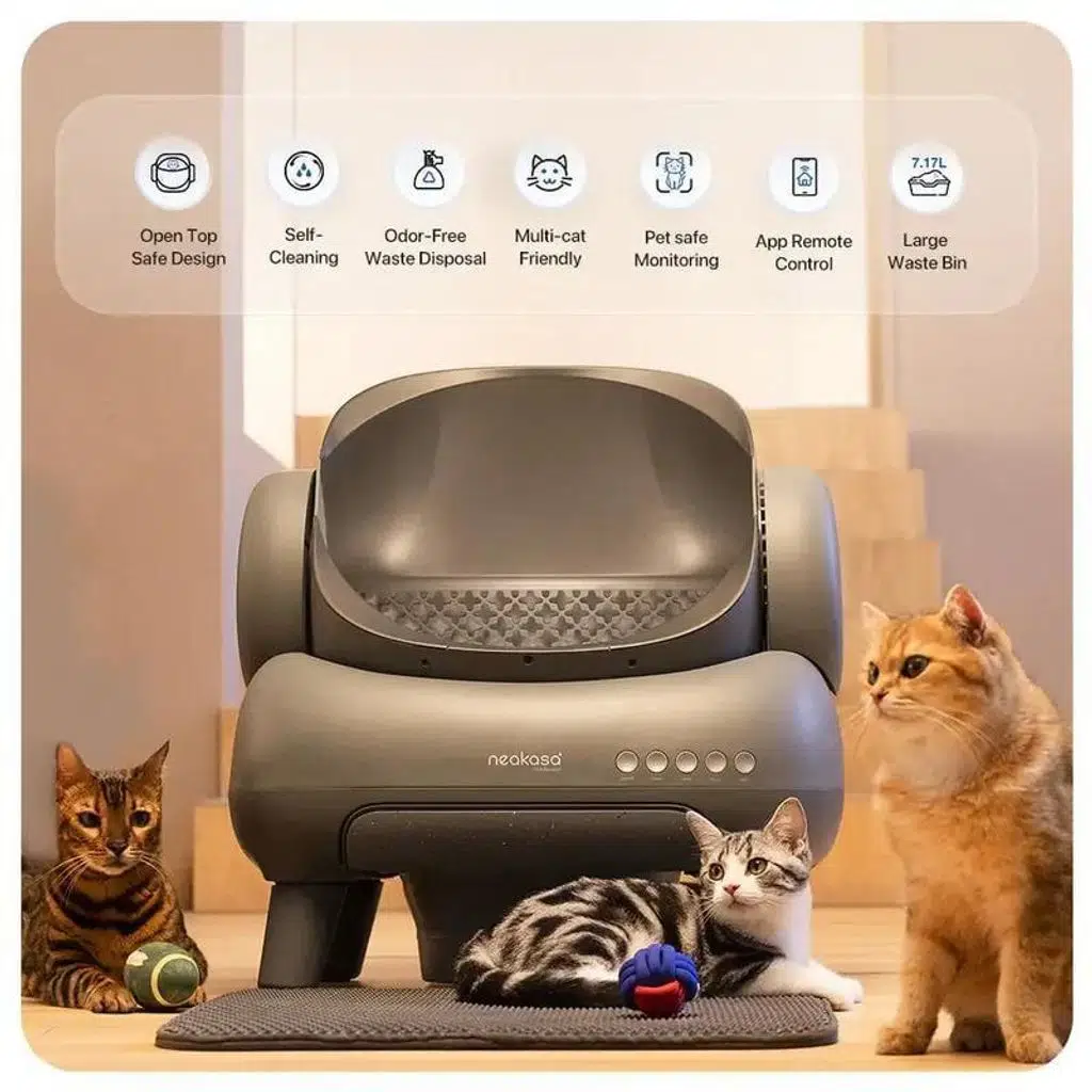 Neakasa Üstü Açık Akıllı Otomatik Tuvalet