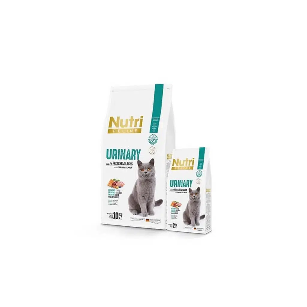 Nutri Feline Urinary Böbrek Sağlığı Destekleyici Somonlu Düşük Tahıllı Yetişkin Kedi Maması 10 Kg