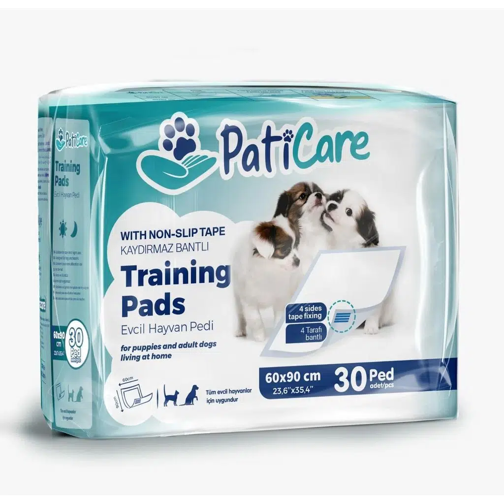 Paticare Yapışkanlı Kedi ve Köpek Çİş Pedi 60*90 cm 30 ad