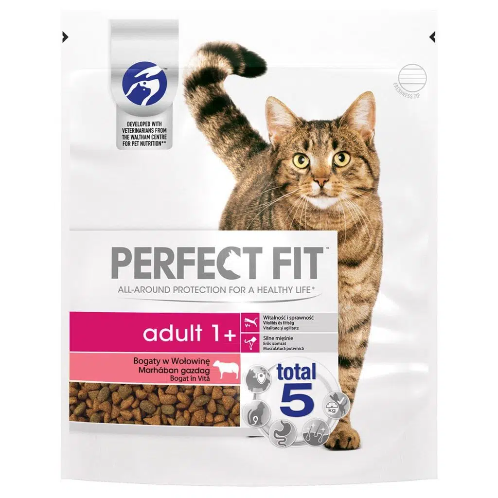 Perfect Fit Acive Sığır Etli Kedi Maması 750 Gr