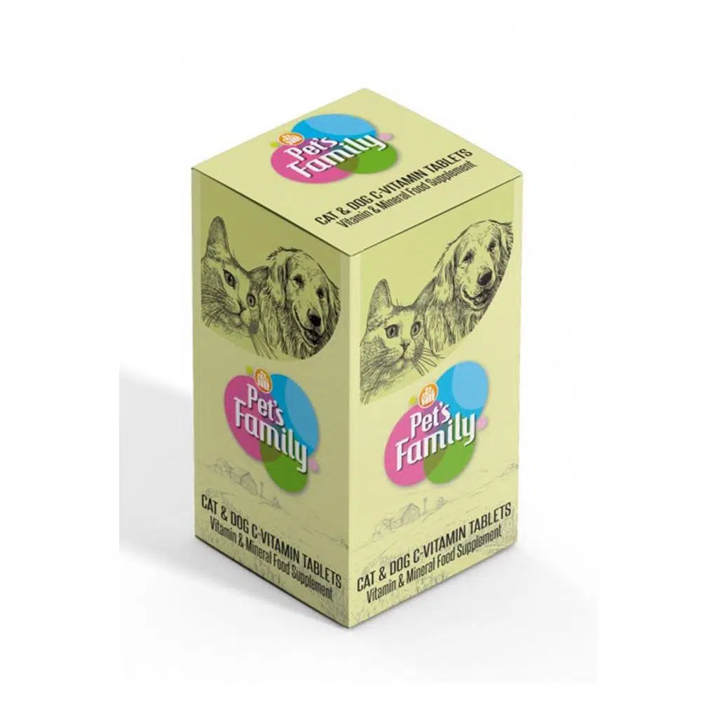 Pets Family Kedi/Köpek C Vitamin Tablet 75 Ad
