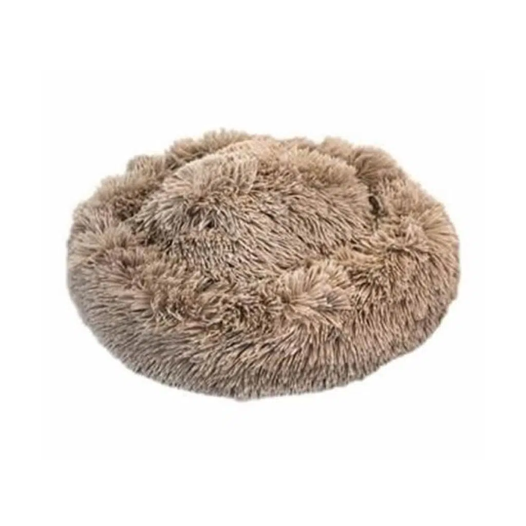 Poffin Peluş Yatak Hardal 60 cm