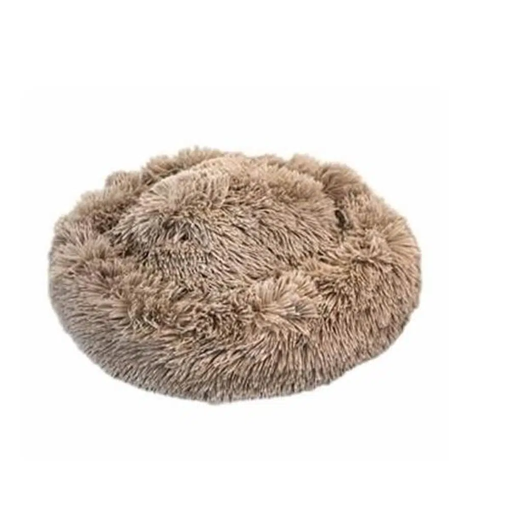 Poffin Peluş Yatak Hardal 70 cm